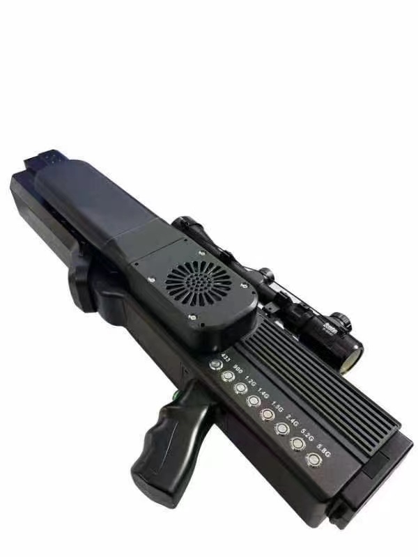  雁塔手持便携式枪型低空防御反制八通道