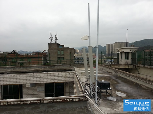  雁塔某看守所大功率手机信号屏蔽器（白噪声）案例